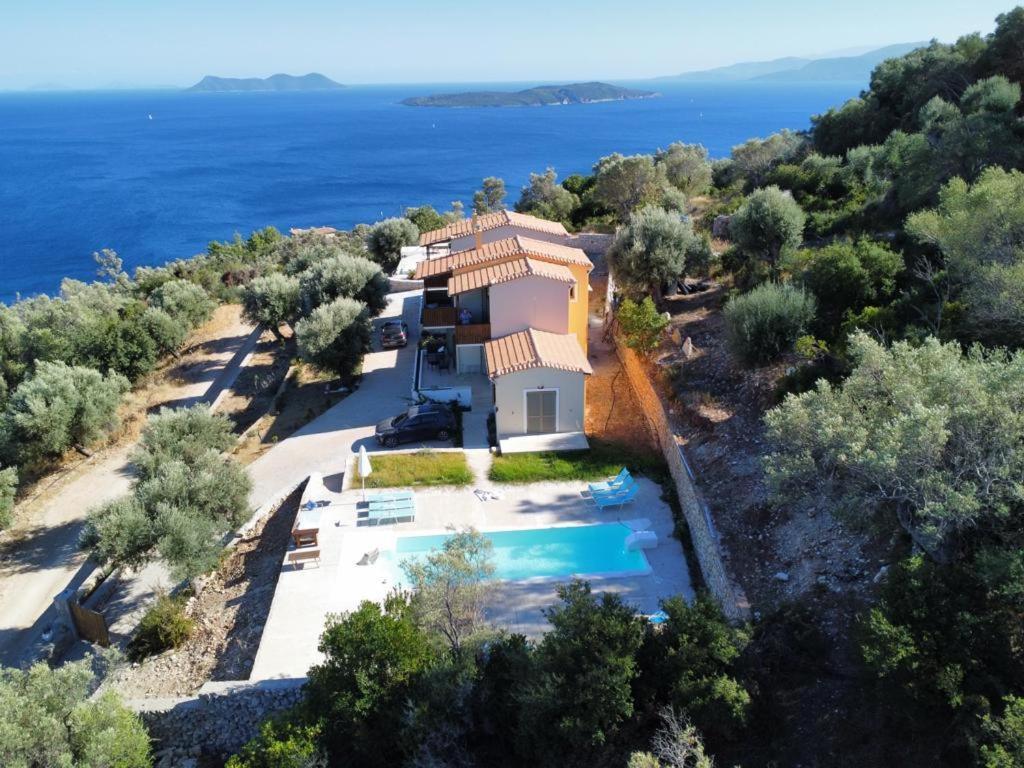 Kotseris Luxury Villas, Jiovanni Villa & Angelina Villa Sivota  Luaran gambar